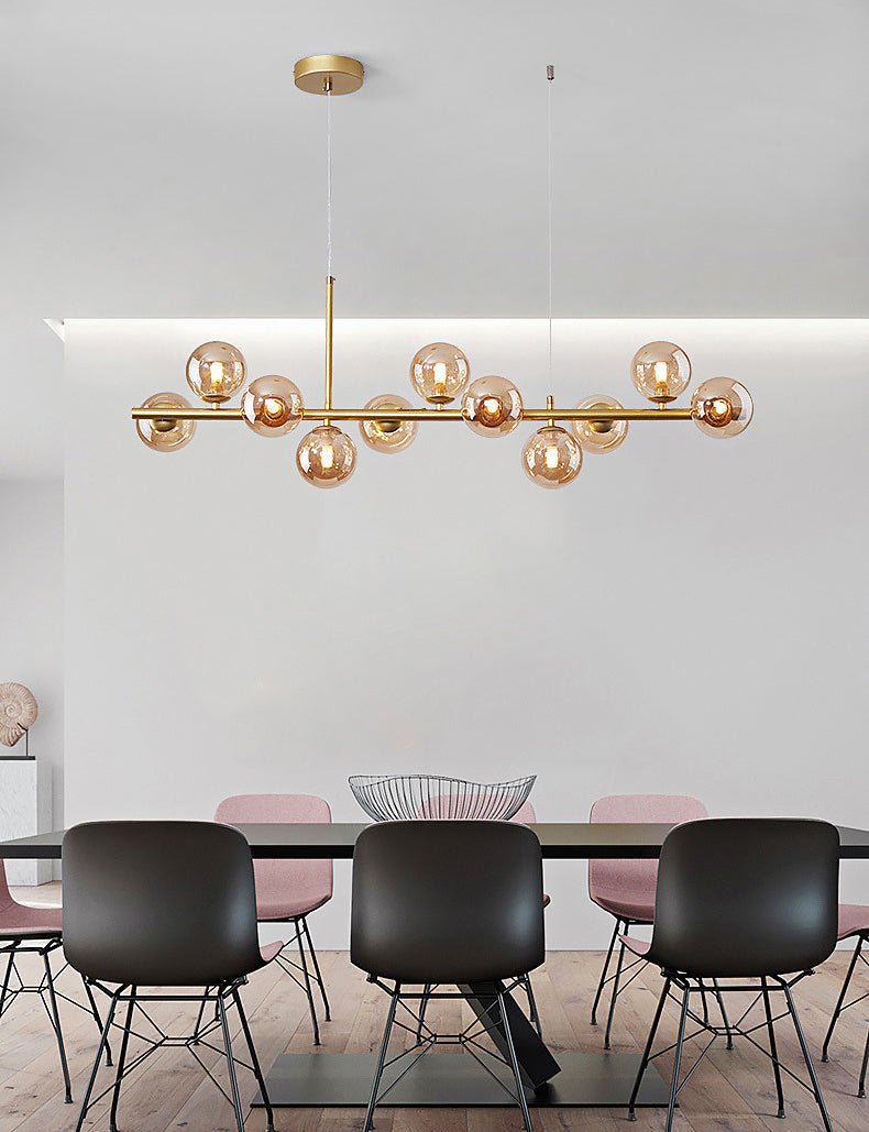 Elegante luxe hanglamp voor een sfeervolle eettafel