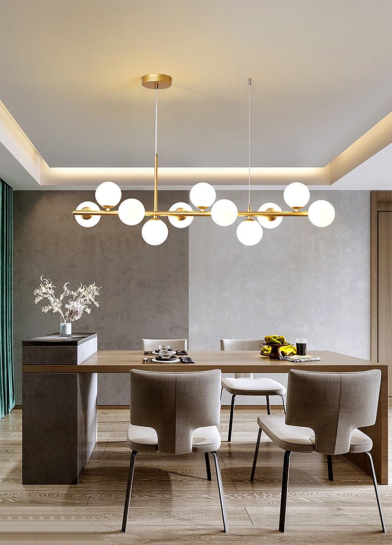 Elegante luxe hanglamp voor een sfeervolle eettafel