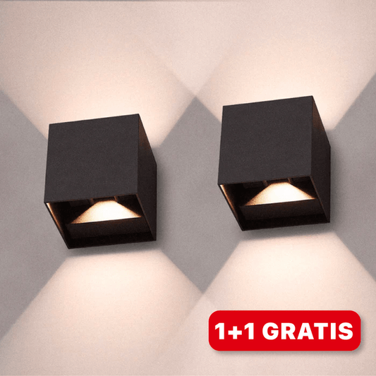 Koop 1, Krijg 1 Gratis – Cubelights | Stijlvolle LED Wandlampen