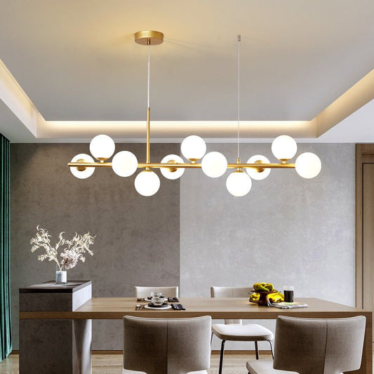 Elegante luxe hanglamp voor een sfeervolle eettafel