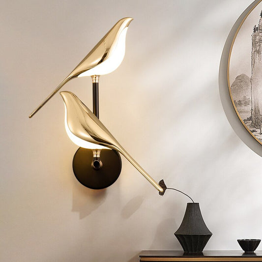 Birdy - Elegante Wandlamp in Vogeldesign voor een Unieke Sfeervolle Verlichting