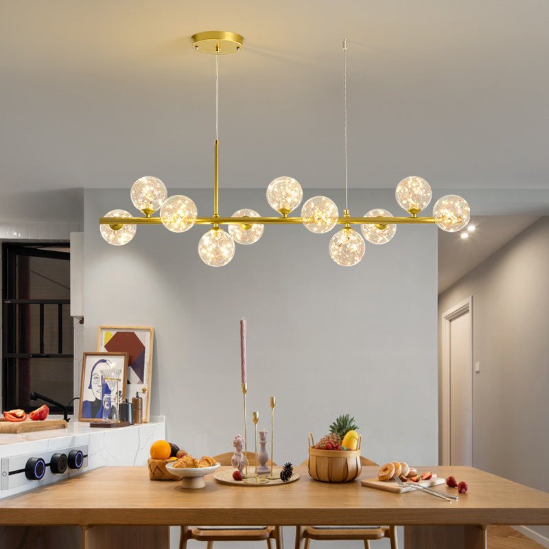 Elegante luxe hanglamp voor een sfeervolle eettafel